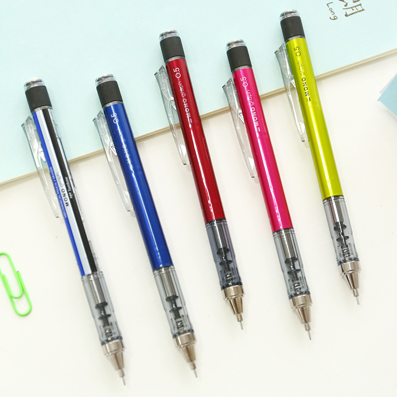 日本文具TOMBOW/蜻蜓自動鉛筆活動鉛筆0.5mm筆芯學生用品